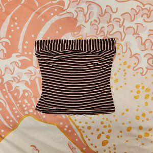 Striped tube top